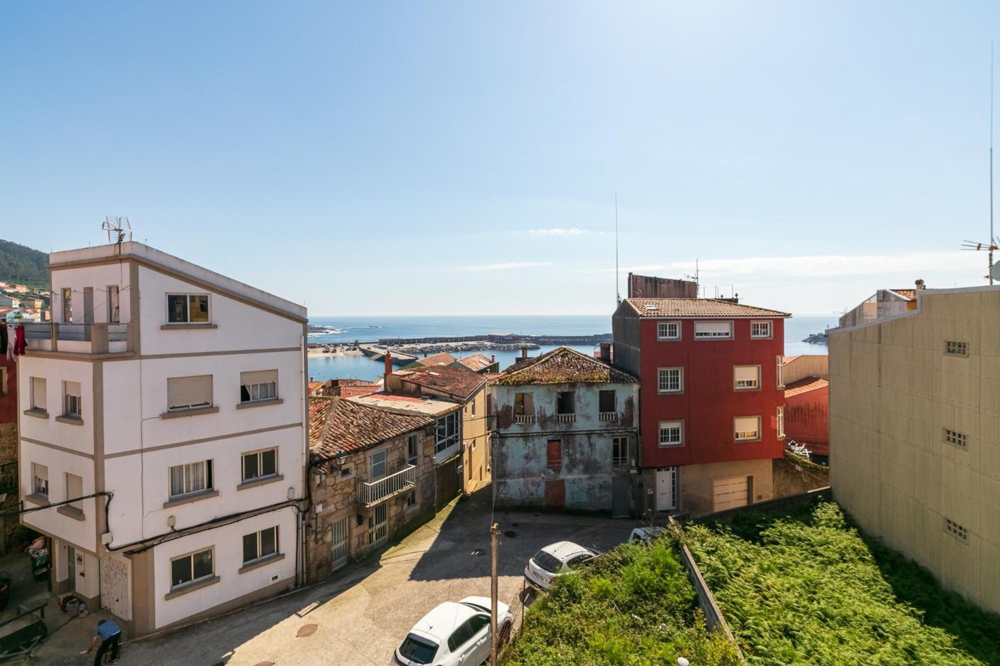 Con Parking Y Vistas Al Mar By Cabana Rentals A Guarda Exteriör bild